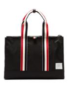 Matchesfashion.com Thom Browne - Tricolour Handle Tote Bag - Mens - Black