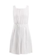 Matchesfashion.com Le Sirenuse, Positano - Audrie Broderie Anglaise Dress - Womens - White
