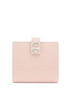 Givenchy - 4g-embossed Leather Wallet - Womens - Light Pink