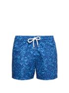 Matchesfashion.com Frescobol Carioca - Telha Sport Swim Shorts - Mens - Blue Multi