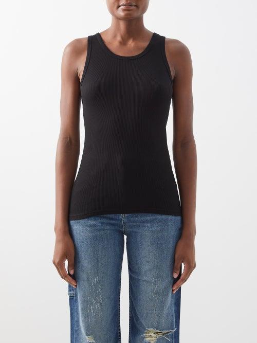 Nili Lotan - Coana Ribbed Cotton-jersey Tank Top - Womens - Jbl