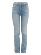 Matchesfashion.com Re/done Originals - High-rise Slim-leg Jeans - Womens - Blue