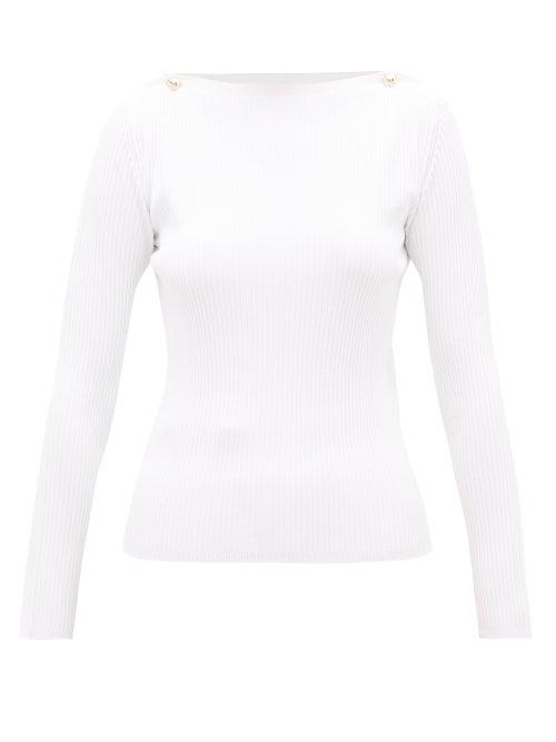 Matchesfashion.com Max Mara - Odino Sweater - Womens - White
