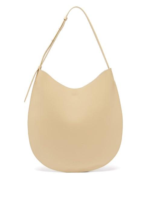 Matchesfashion.com Aesther Ekme - Leather Shoulder Bag - Womens - Beige