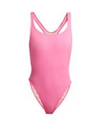 Matchesfashion.com Solid & Striped - X Re/done The Venice Swimsuit - Womens - Pink