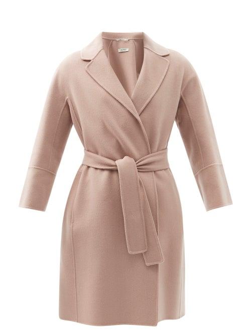 Ladies Rtw S Max Mara - Arona Coat - Womens - Pink