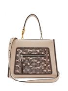 Fendi Runaway Watersnake And Leather Bag