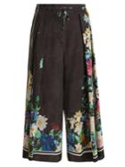 Weekend Max Mara Bull Silk Trousers