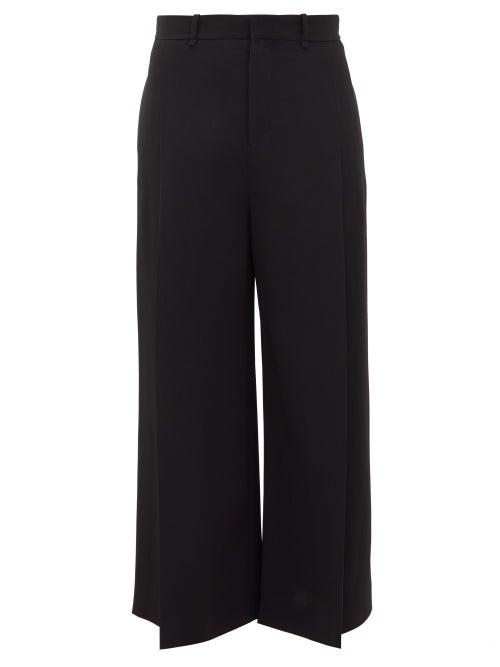 Matchesfashion.com Roland Mouret - Liberty Pleated Wide-leg Trousers - Womens - Black