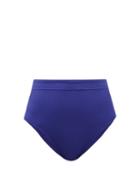 Matchesfashion.com Eres - Patine High-rise Bikini Briefs - Womens - Blue