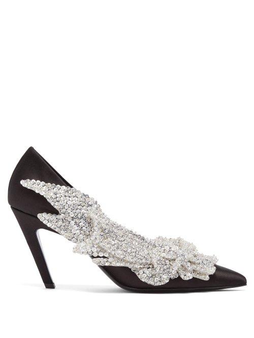 Matchesfashion.com Balenciaga - Talon Slash Pumps - Womens - Black