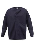 E. Tautz - Lineman Cotton-poplin Shirt - Mens - Navy
