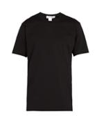 Matchesfashion.com Comme Des Garons Shirt - Short Sleeve Cotton Jersey T Shirt - Mens - Black