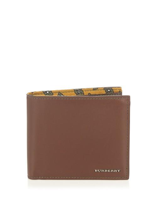 Burberry Shoes & Accessories Bi-fold Leather Wallet