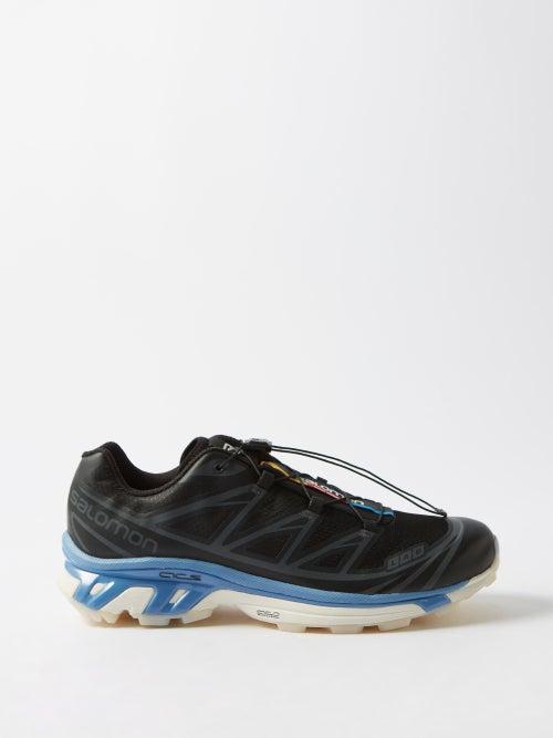 Salomon - Xt-6 Clear Mesh Trainers - Mens - Black Blue