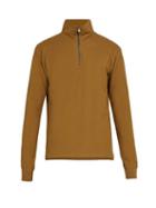 Matchesfashion.com Phipps - Ribbed Knit Cotton Sweater - Mens - Brown