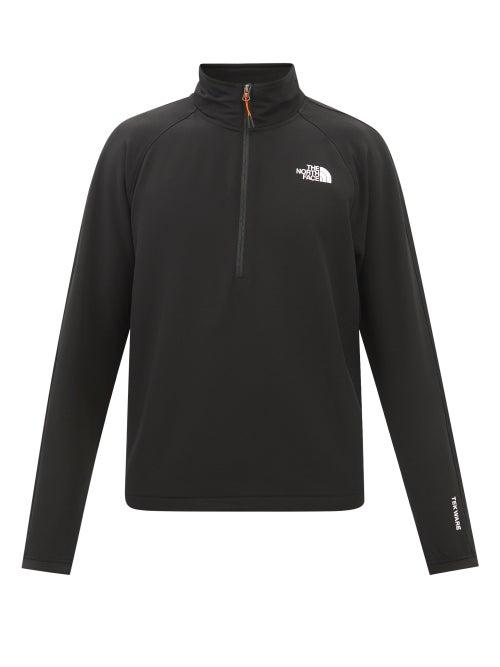 The North Face - Tekware Quarter-zip Recycled-fibre Fleece Top - Mens - Black