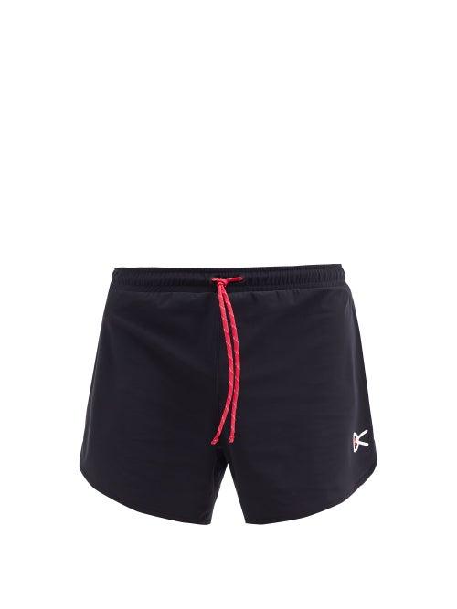 Matchesfashion.com District Vision - Spino Drawstring Shorts - Mens - Black