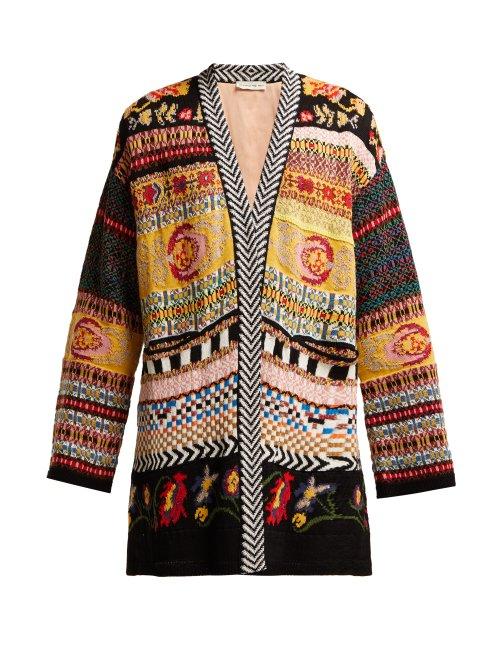 Matchesfashion.com Etro - Idra Cotton Blend Cardigan - Womens - Multi