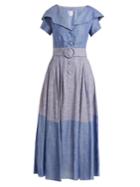 Gül Hürgel Linen And Cotton-blend Dress