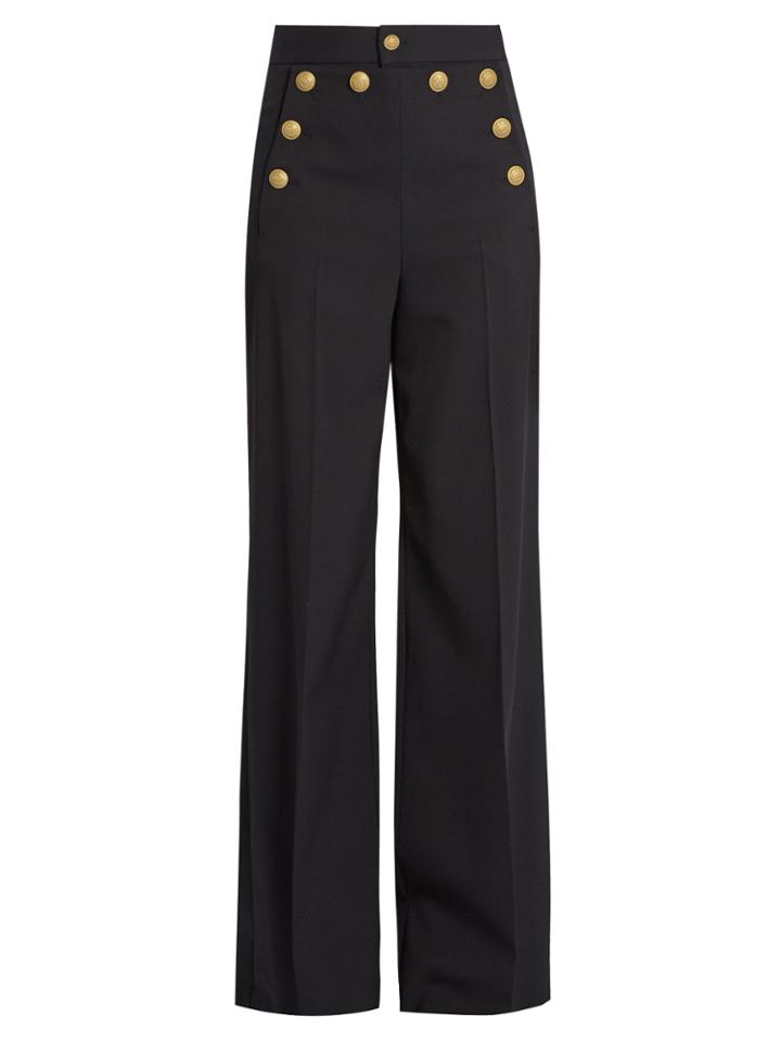 Redvalentino High-rise Wide-leg Trousers