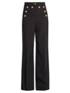 Redvalentino High-rise Wide-leg Trousers