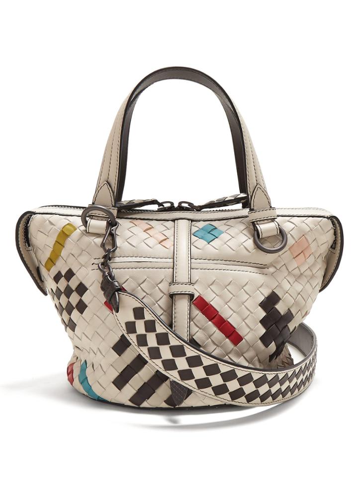 Bottega Veneta Tambura Intrecciato Leather Cross-body Bag