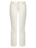 Nili Lotan Mott Raw-hem Stretch-cotton Cropped Jeans