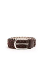 Paul Smith Leather Braided Belt