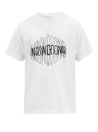 Matchesfashion.com Noon Goons - Radiowave-print Cotton T-shirt - Mens - White