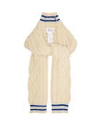 Maison Margiela Cable-knit Cricket-inspired Scarf