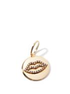 Rosa De La Cruz - Lips Diamond & 18kt Gold Charm - Womens - Yellow Gold