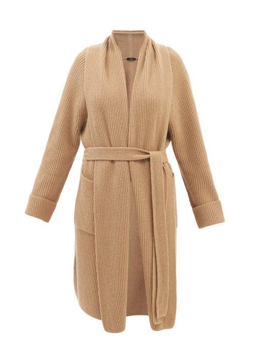Weekend Max Mara - Agamia Wrap Cardigan - Womens - Camel
