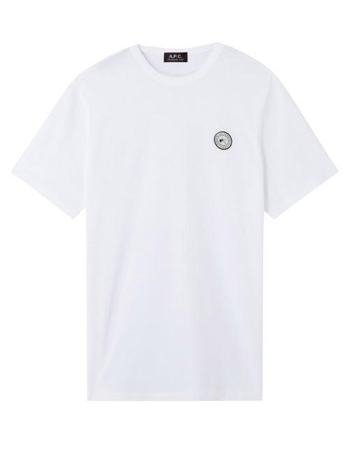 Matchesfashion.com A.p.c. - Jay Violin Logo-patch Jersey T-shirt - Mens - White