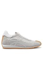 Matchesfashion.com Loewe - Flow Runner Shell And Suede Trainers - Mens - Grey Multi