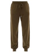 Johnstons Of Elgin - Cashmere Track Pants - Womens - Khaki