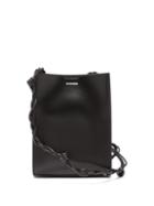 Matchesfashion.com Jil Sander - Small Knotted Strap Leather Cross Body Bag - Womens - Black