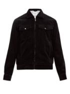 Matchesfashion.com Frame - Cotton Corduroy Trucker Jacket - Mens - Black