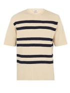Acne Studios Ker Stripe Ribbed-knit T-shirt