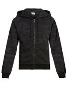 Saint Laurent Camouflage-print Hooded Sweatshirt