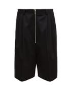 Loewe - Zipped Bermuda Shorts - Mens - Black