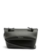 Matchesfashion.com Acne Studios - Knotted-strap Mini Leather Cross-body Bag - Womens - Black