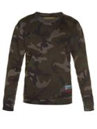 Valentino Camouflage-print Sweatshirt