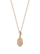 Matchesfashion.com Aurlie Bidermann Fine Jewellery - Beetle 18kt Gold And Diamond Necklace - Womens - Gold