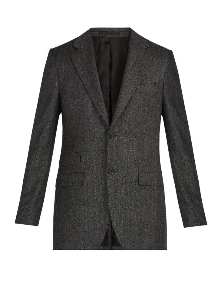 Stella Mccartney Herringbone Wool Jacket