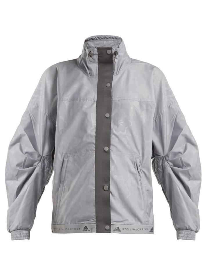 Adidas By Stella Mccartney Flower-print Wind Jacket