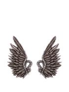Lanvin Swan Clip-on Earrings