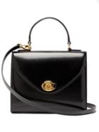 Matchesfashion.com Mark Cross - Valentina Monogram Leather Handbag - Womens - Black