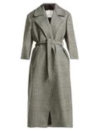 Matchesfashion.com Giuliva Heritage Collection - Linda Prince Of Wales Check Coat - Womens - Grey Multi