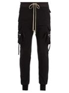 Rick Owens Dropped-crotch Cotton Cargo Trousers